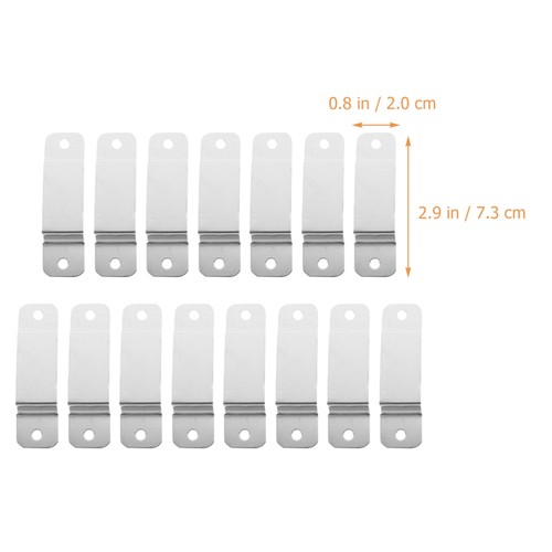 15PCS iron tape measure holder clip Tool Tape Tape Measure Belt Clip Tape Tool - Picture 9 of 10