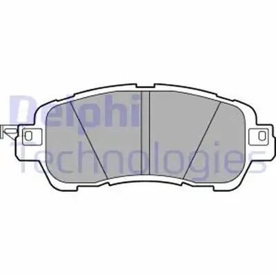 Bremsbeläge LP3189 DELPHI für MAZDA 2