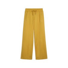 PUMA T7 Track Pants Womens Yellow Casual Athletic Bottoms 62993962