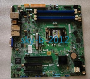 1 PCS   X10SLL+- F server motherboard in good condition #jg