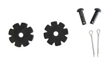 AJ Tack 1" 8 Point Blunt Rowel Package