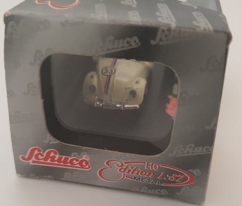 Schuco VW Käfer Rally No. 53 1:87 Original Verpackt Miniatur Auto Metall - Bild 7 von 12