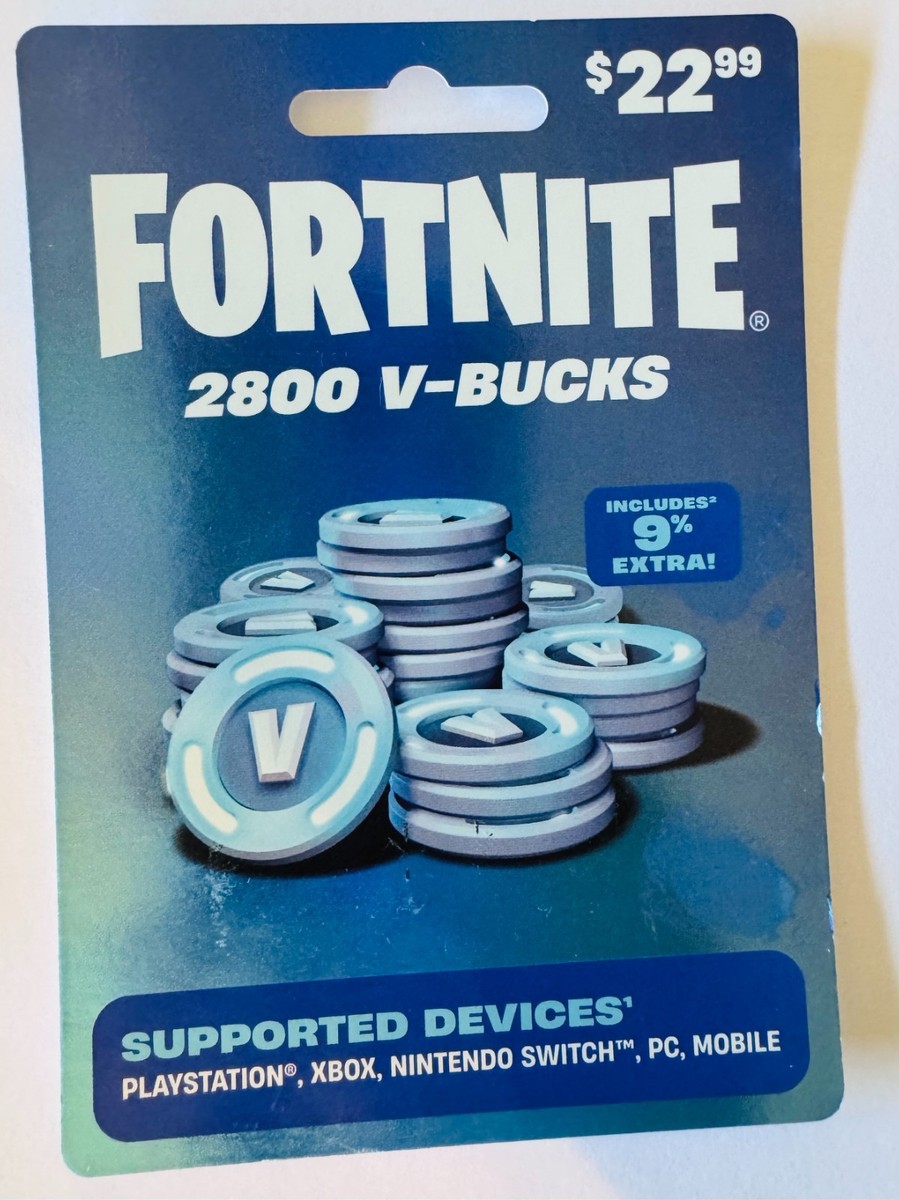 Vbucks Fortnite Nintendo Gift Card Fortnite 1000 V-Bucks Nintendo