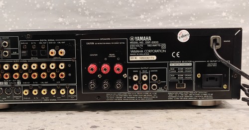 Amplificador de sonido envolvente sonido natural Yamaha DSP-E800 AÑADIR sonido envolvente a 2 canales - Imagen 10 de 12