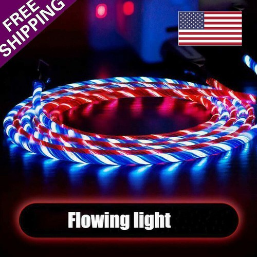 Handy Ladegerät Schnell Ladegerät LED Leucht USB Kabel Schnur für iPhone Apple Typ C - Bild 7 von 10