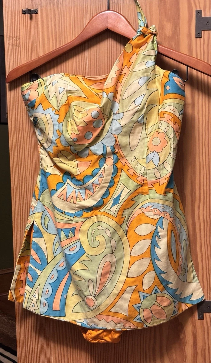 vintage swimwear 水着 1950's ロカビリー 古着 花柄 vintage swimwear 水着 1950's ロカビリー 古着 花柄 - メルカリ