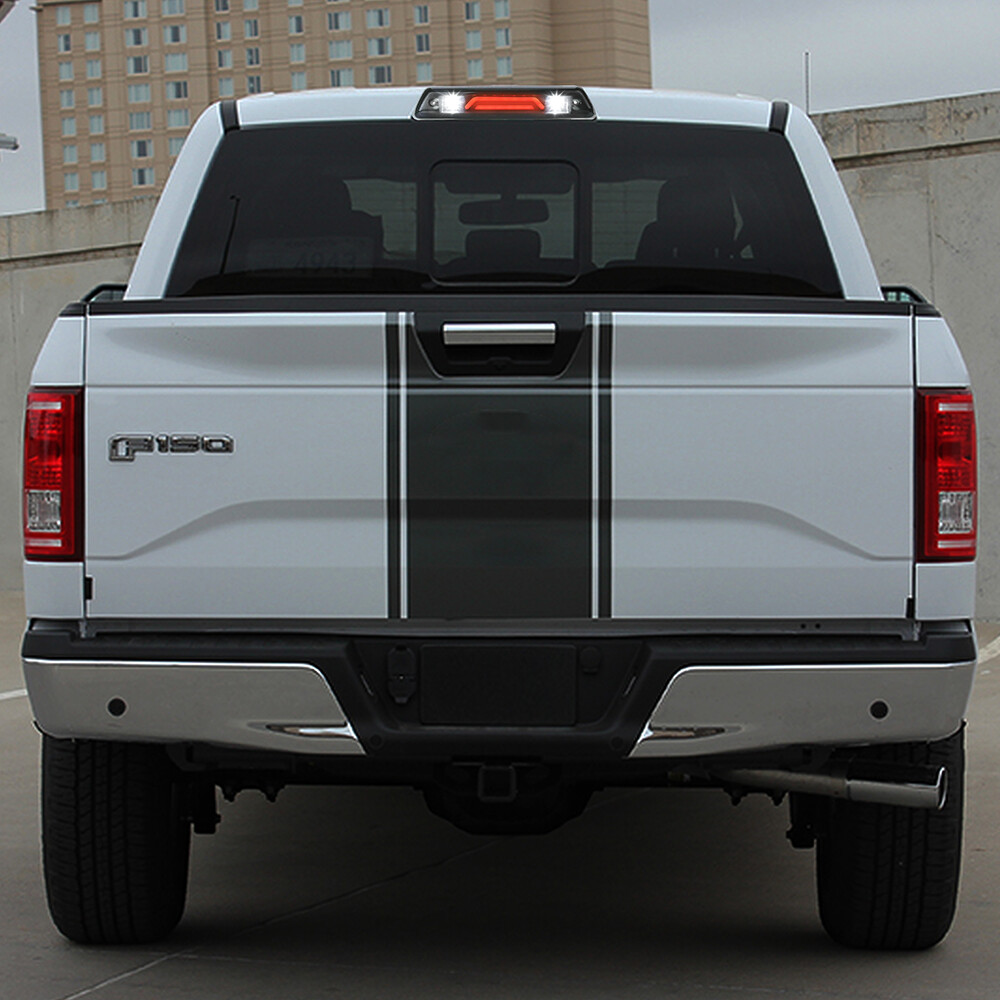 For 09-14 FORD F150 3rd Third Brake Light LED Smoke Rear Reverse Tail Cargo Lamp