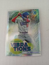 2022 Topps Luis Rodriguez Virtuosic Vibrations #VV-15 Baseball Dodgers