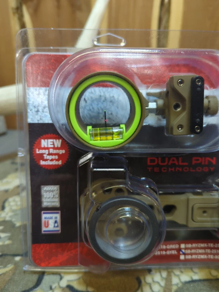 HHA TETRA MAX RYZ Acabado Cerakote y PIN DUAL PERSONALIZADO (Verde 0.10/Rojo 0.10) Foto 2 de 3