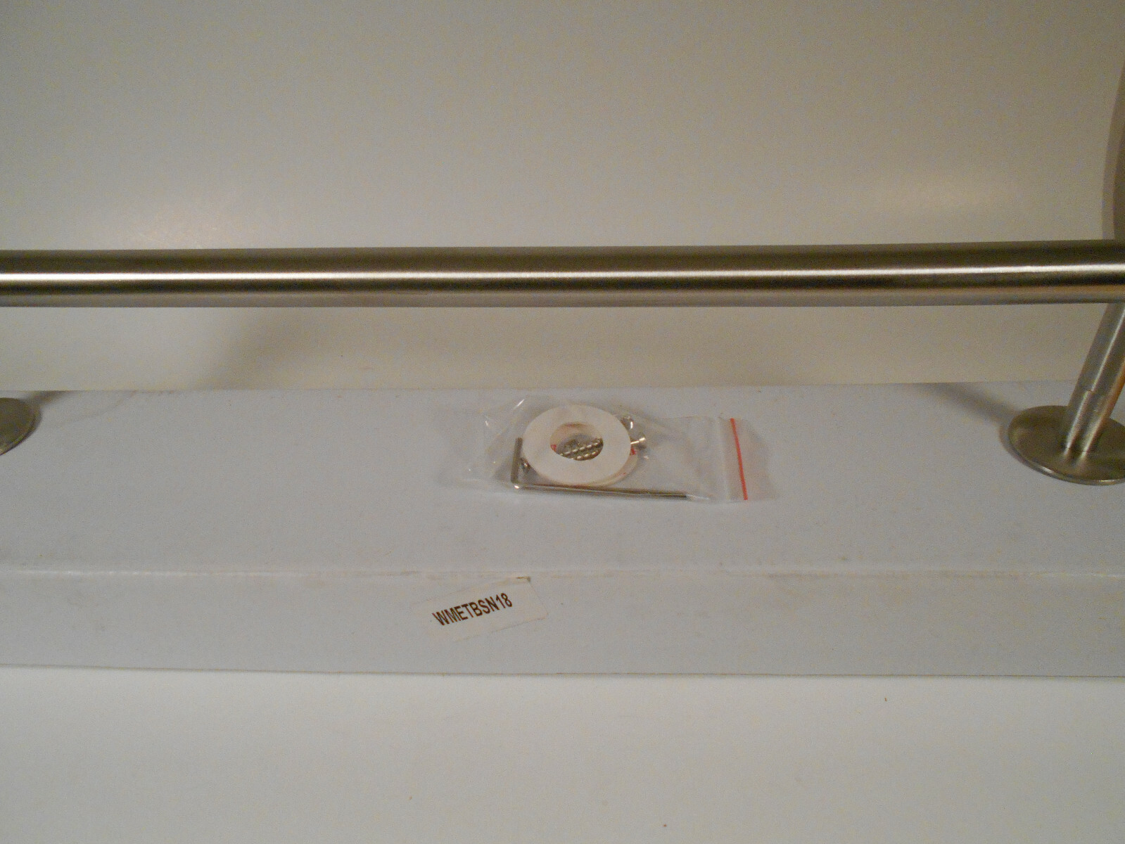 Towel Bar, Satin, Modern Elegance, 18In WingIts WMETNSN18 - Grab Bar Accessory
