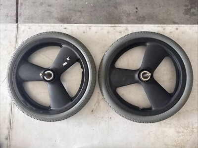 16'' Whees for the Quickie Iris Tilt in Place Wheelchair Attached Quick Hub