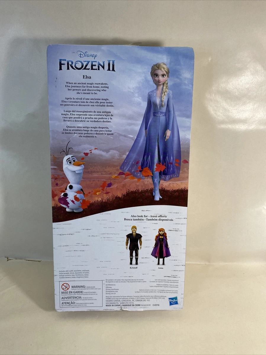 Boneca Ana Ou Elsa Frozen 2 Troca De Roupa Hasbro - Escolha o Modelo!