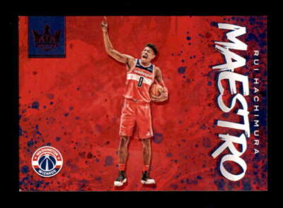 RUI HACHIMURA 2019/20 COURT KINGS #13 MAESTRO RED PARALLEL #/149 BF3176