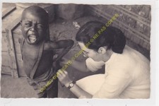 Top RPPC Photo Card AFRICA Africa Leprosy Ebeyne Vaccine Vaccination ca1954