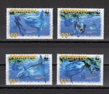 TIMBRE STAMP 4 ILE PENRHYN Y&T#448-51 POISSON FISH WWF NEUF**/MNH-MINT 2003 ~C97