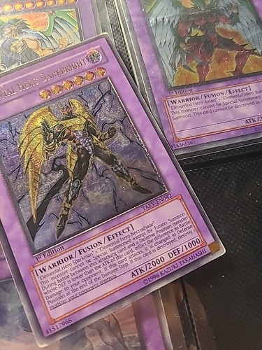 Elemental Hero DARKBRIGHT TAEV-EN042 - Ultimate Rare - 1ª Edición - Imagen 3 de 7