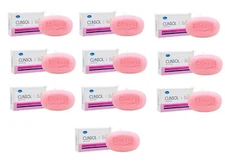 CLINSOL SOAP PACK OF 10 (75G EACH) BEST FOR ACNE & OILY SKIN ENRICHED TEA TREE