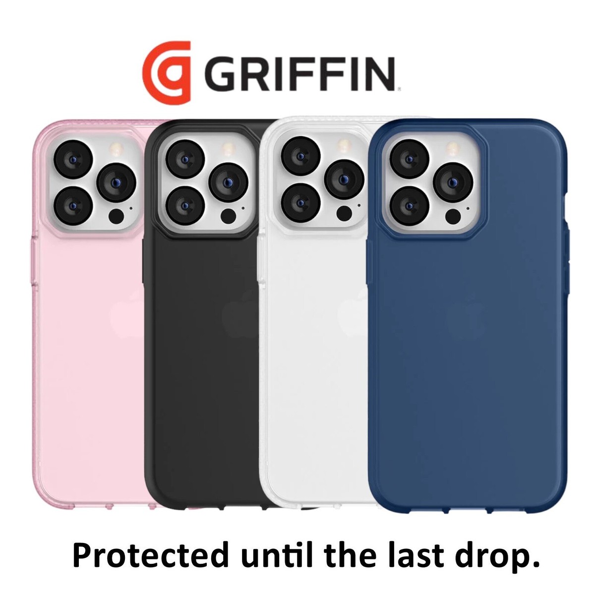 Genuine Official Griffin Survivor Case For iPhone 14 13 12 Mini Pro Max  Cover