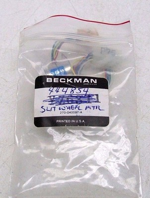 特撮 fuji m NOS BECKMAN 444854 FUJI ELECTROCHEMICAL SM30-2001 SLIT WHEEL
