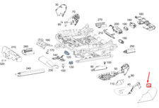 MB GLE W167 Abdeckung für Höhenverstellung, vorne rechts, außen, A16791902009051 MB GLE W167 Abdeckung für Höhenverstellung, vorne rechts, außen, A16791902009051