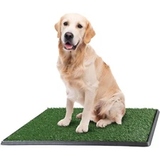 PETMAKER Artificial Grass Puppy Pee Pad Dogs Small Pets 20x30 Reusable 3 - Layer