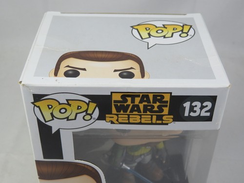 Star Wars Funko Pop - Kanan - Star Wars: Rebels - No. 132 - Protector gratuito - Imagen 7 de 24