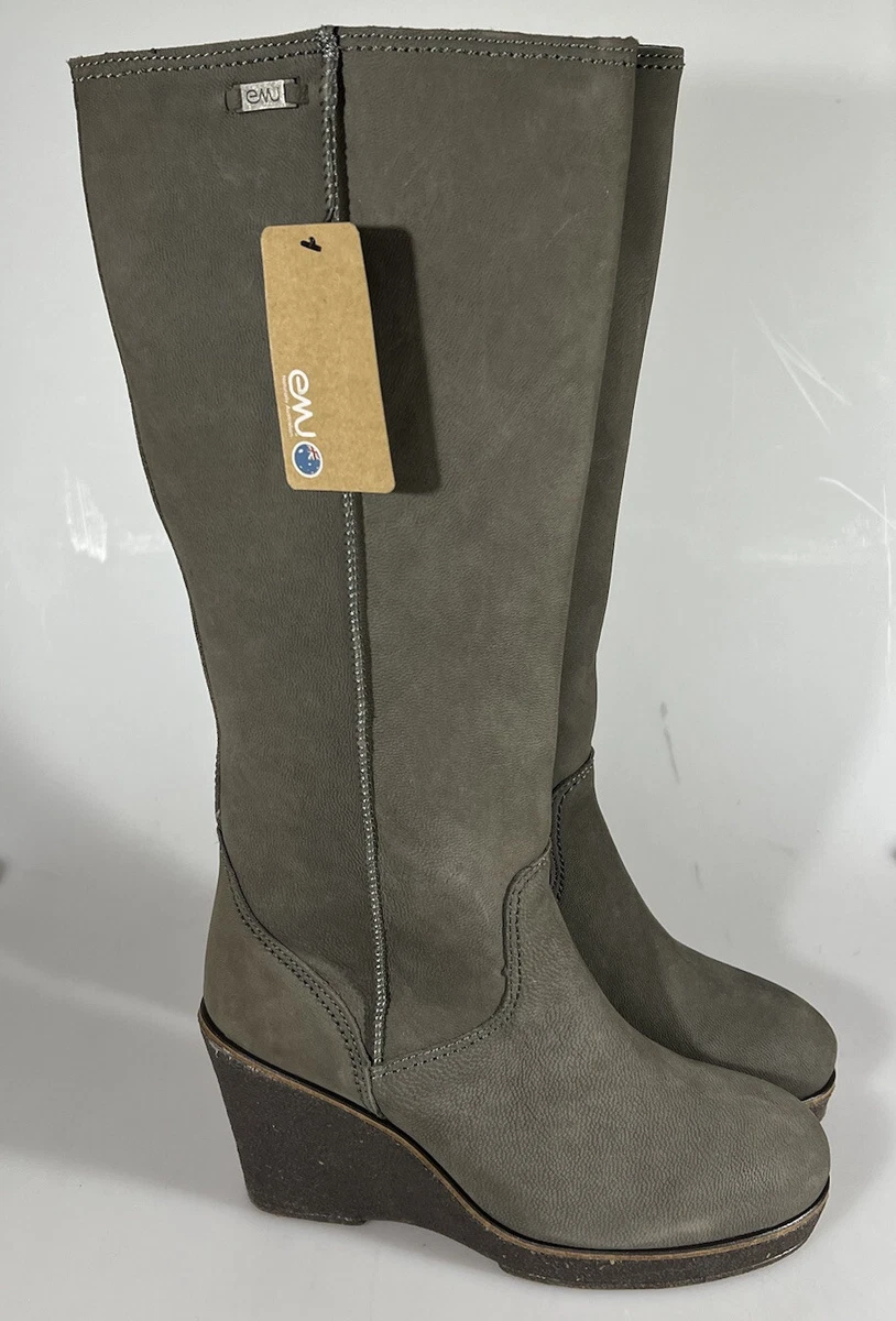 Emu wedge shop boots