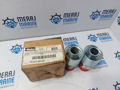 Parker 10343-20-20 Crimp Style Hydraulic Hose Fitting Cut-Off Factor 2.270