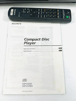 Sony CDP-CX255 Mega Storage 200 Disc CD Player Changer Tested w