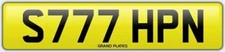 Stephen number plate Stephan CHERISHED REGISTRATION S777 HPN FEE PAID STEPHANIE