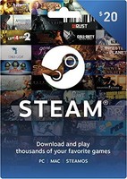 Steam Gift Card - $20 Steam Gift Card - $20