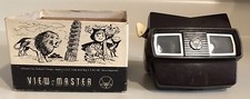 Vintage Brown View-Master 3-D Made in USA Sawyer's Inc. Portland, OR. w/Box