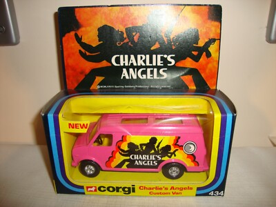 CORGI 434 CHARLIE'S ANGELS CHEVROLET CUSTOM VAN -NR NEUWERTIG in OVP