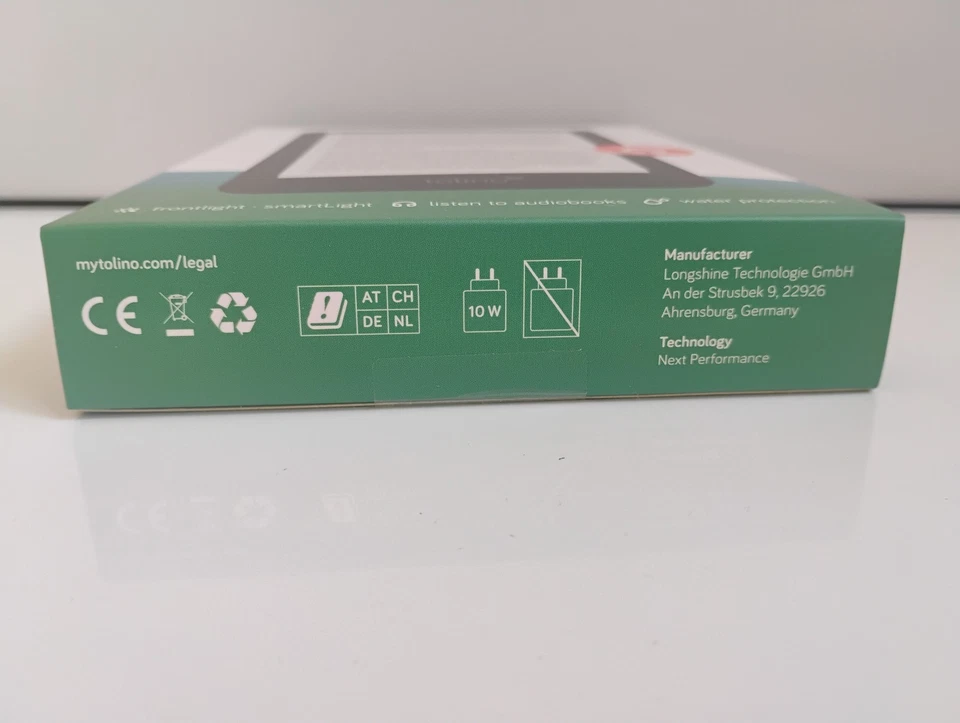 Tolino Shine 5. Generation, E-Reader, 16 GB, 6 Zoll HD E Ink Carta display - Bild 4 von 4