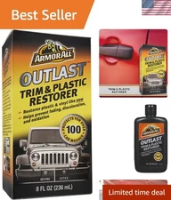 Outlast 8oz Car Trim Restorer - UV Protectant for Cars, Trucks & Motorcycles