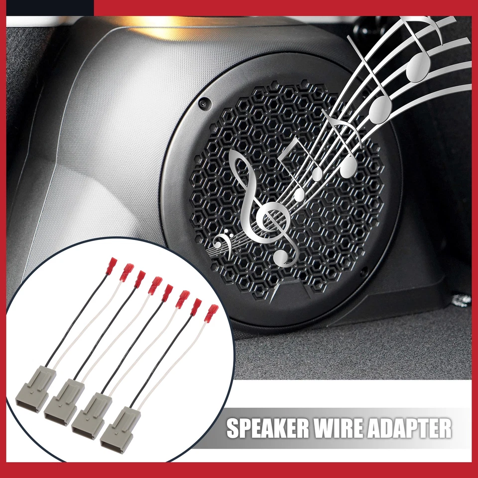 Pacote com 1 adaptador de chicote de fios conector alto-falante de carro Ford E-250 2004-2012 725512 - Imagem 2 de 4