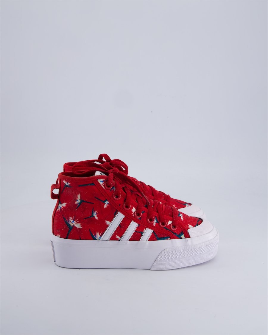 Scarpe da ginnastica Adidas Tessuto Rosso 35,5 - Ottime condizioni