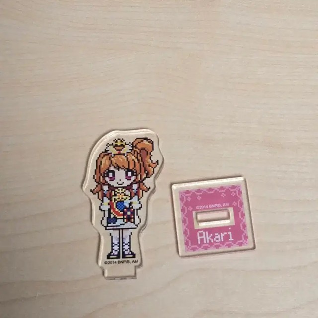 I AM STAR IKAHTZ Akari Dot Acrylic Card 1.3 Rare Collectible