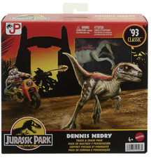 Jurassic World Dennis Nedry '93 Classic Track and Chase Pack Toy New With Box