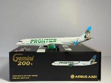 Gemini Jets 1:200 Frontier Airbus A321 N704FR Wolf G2FFT972