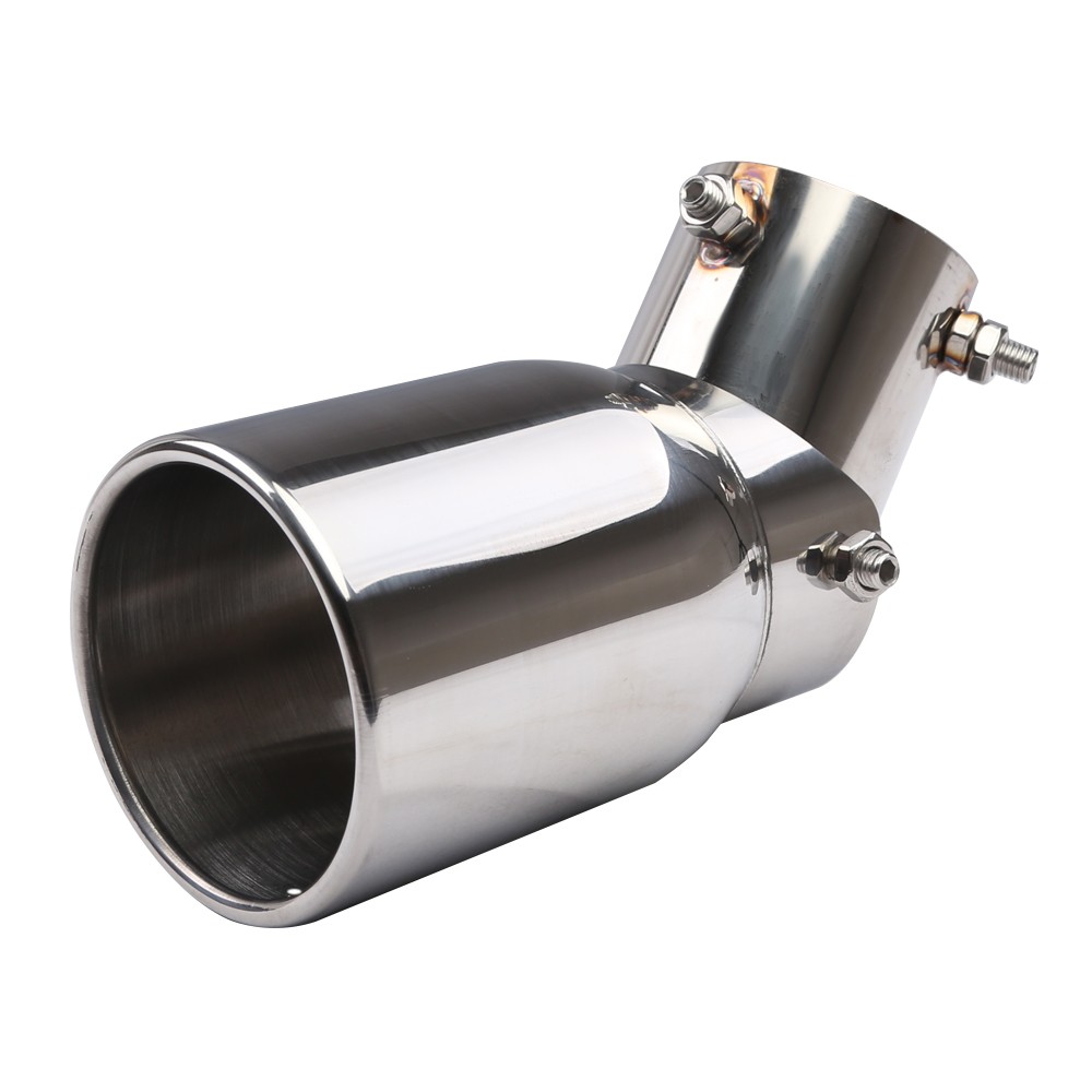 38-54mm Exhaust Pipe Tip Rear Tail Muffler Stainless For Acura NSX TSX