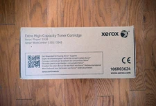 NEW GENUINE - XEROX 106R03622 High-Capacity BLACK Toner PHASER 3330 WC 3335/3345