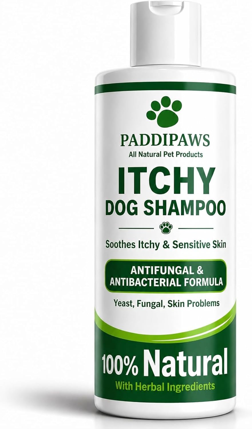 Itchy Dog Shampoo – Antifungal & Antibacterial Dog Shampoo for Sensitive Skin, H