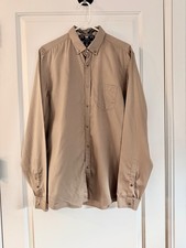 Gucci Dark Taupe Collared Dress Shirt Size 41 - 16 IT
