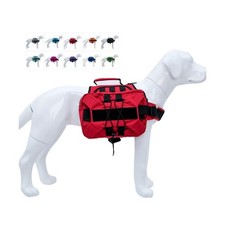 Lovelonglong Large Dog Backpack, Outdoor Hound Saddle Bag Dog Pack with Side ...