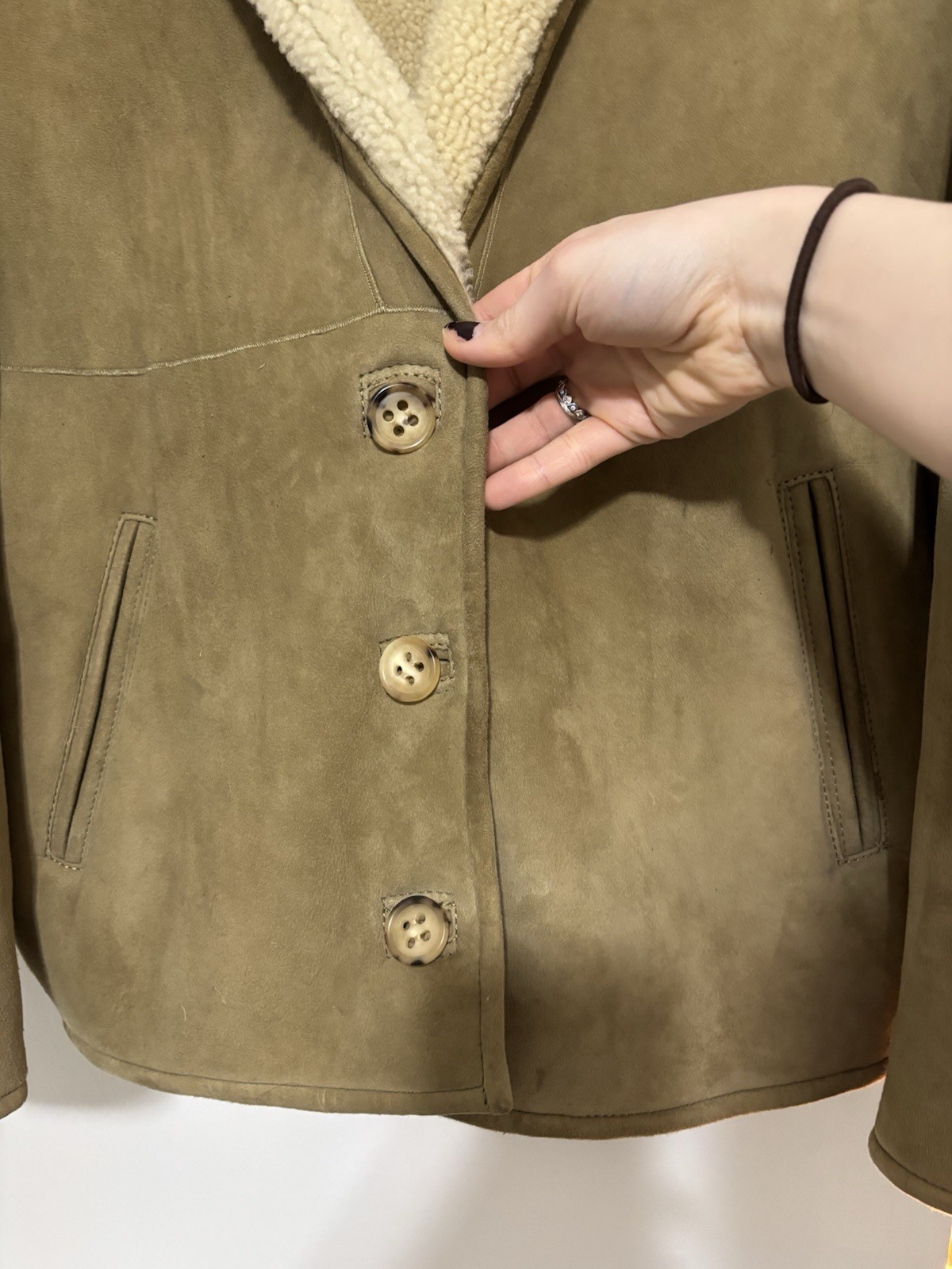 Isabel Marant Etoile Alexandre Shearling Sherpa Jacket Coat image 10