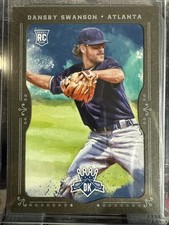 2017 Panini Diamond Kings - Rookies Dansby Swanson #129 Grey Frame (RC)
