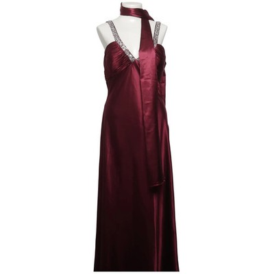 Unique, Abendkleid, Größe: 42, Rot, Polyester, Einfarbig, Satin, Damen #BPk