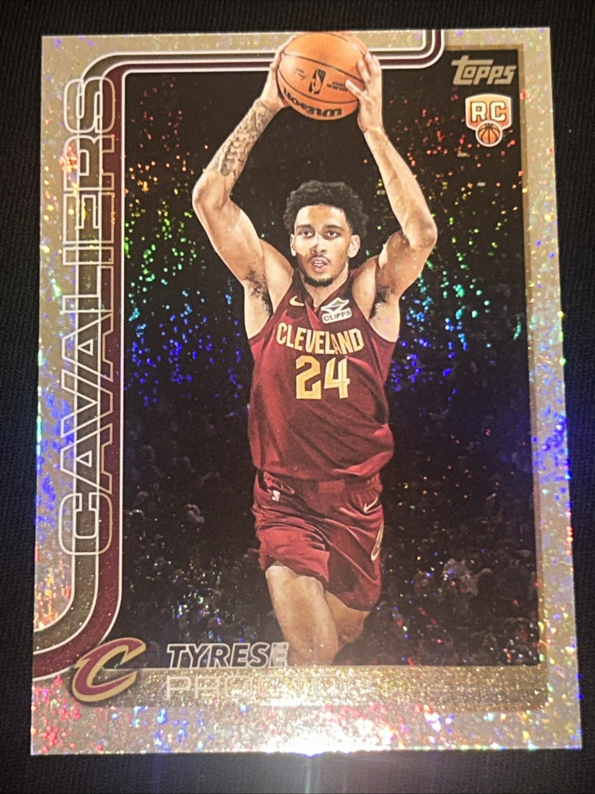 2025-26 Topps Holo Foil #250 Tyrese Proctor Rookie Cleveland Cavaliers