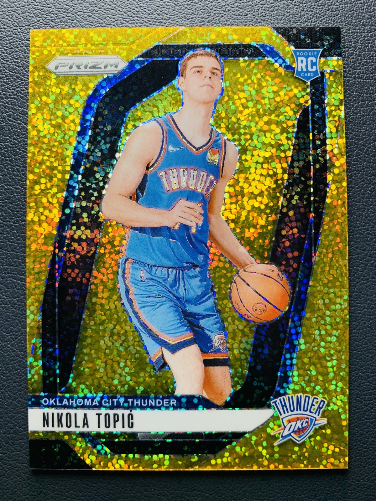 2024-25 Panini Prizm Nikola Topic #230 Rookie RC GOLD Sparkle Prizm /24 SSP